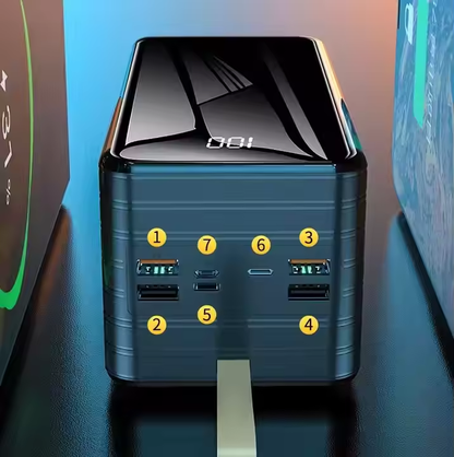 Banco de Energía de Gran Capacidad 50000mAh