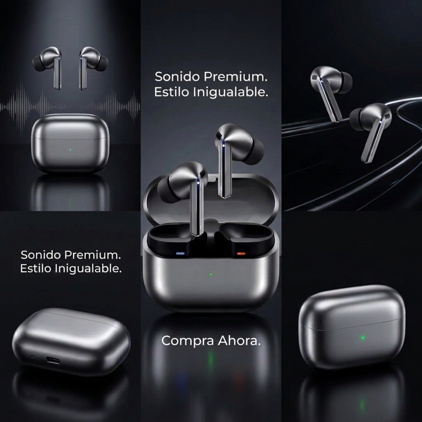 Auriculares Galaxy Buds 3 PRO – ANC, Bluetooth y Batería de Larga Duración